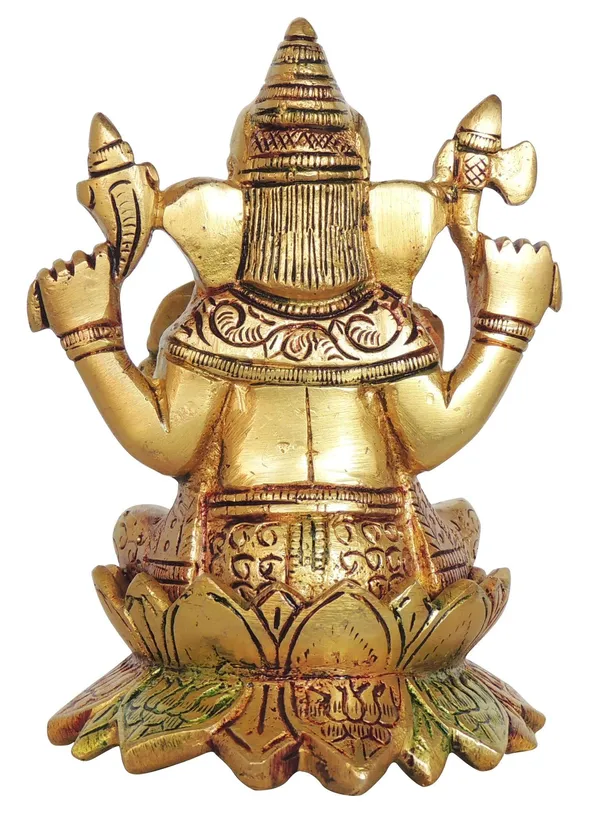 Brass_Showpiece_Ganesh_Ji_God_Idol_Statue_-_4x3.5x5.5_Inch_(BS1411_G)
