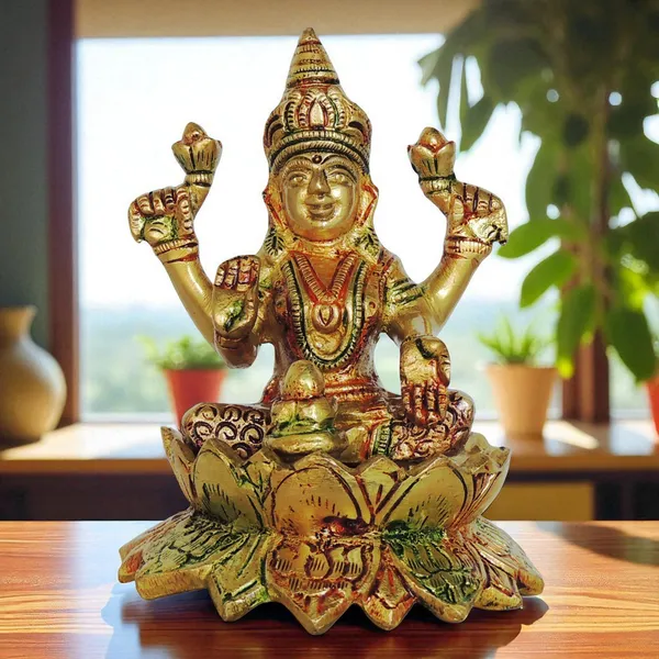 Brass_Showpiece_Laxmi_Ji_God_Idol_Statue_-_3.5x3.5x5_Inch_(BS1411_L)