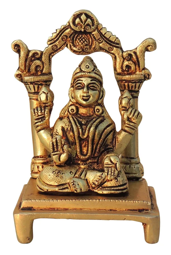 Brass_Showpiece_Laxmi_Ji_God_Idol_Statue_-_3x2.2x4.5_Inch_(BS1441_L)