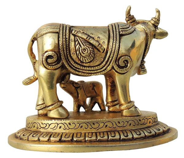 Brass_Showpiece_Cow_God_Idol_Statue_-_6.2x4x5_Inch_(BS1442_D)