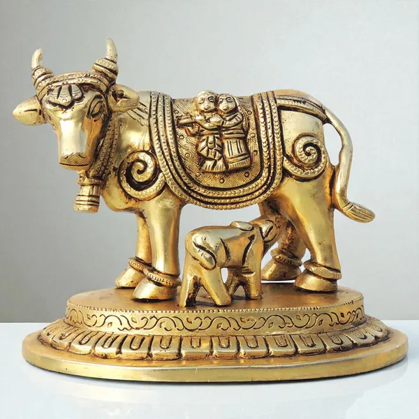Brass_Showpiece_Cow_God_Idol_Statue_-_6.2x4x5_Inch_(BS1442_D)
