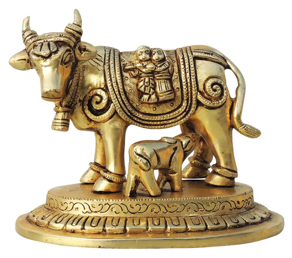 Brass_Showpiece_Cow_God_Idol_Statue_-_6.2x4x5_Inch_(BS1442_D)