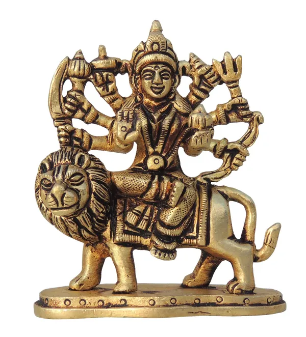 Brass_Showpiece_Durga_Ji_God_Idol_Statue_-_3x1.5x3.5_Inch_(BS1445_E)