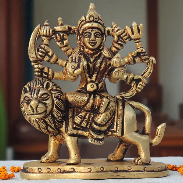 Brass_Showpiece_Durga_Ji_God_Idol_Statue_-_3x1.5x3.5_Inch_(BS1445_E)