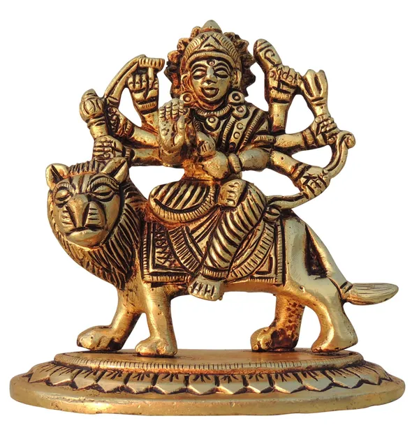 Brass_Showpiece_Durga_Ji_God_Idol_Statue_-_4x2.5x4_Inch_(BS1445_H)