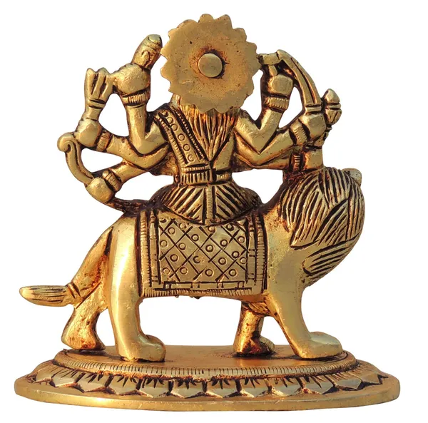 Brass_Showpiece_Durga_Ji_God_Idol_Statue_-_4x2.5x4_Inch_(BS1445_H)