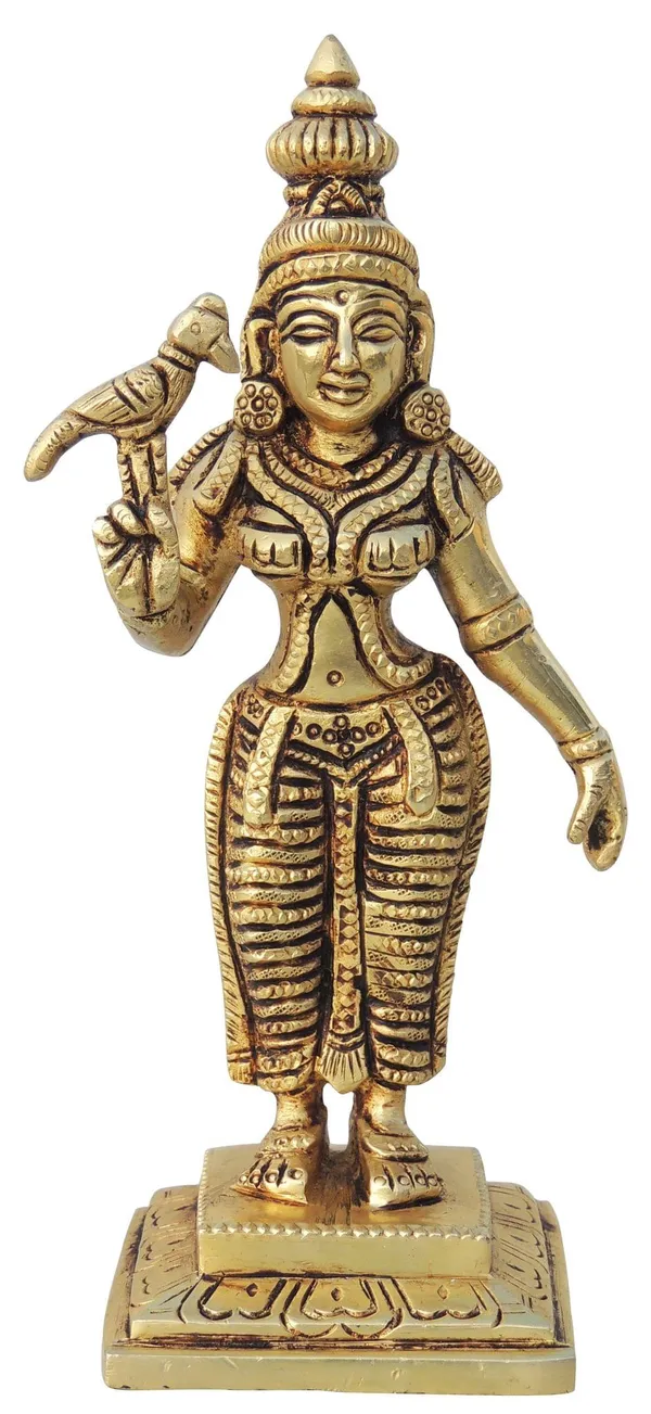 Brass_Showpiece_Meenakshi_Devi_God_Idol_Statue_-_2.5x2.1x7.5_Inch_(BS1457_C)