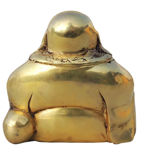 Brass_Showpiece_Laughing_Buddha_God_Idol_Statue_-_4.5x3x4.2_Inch_(BS1460_C)