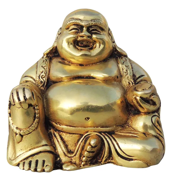Brass_Showpiece_Laughing_Buddha_God_Idol_Statue_-_4.5x3x4.2_Inch_(BS1460_C)