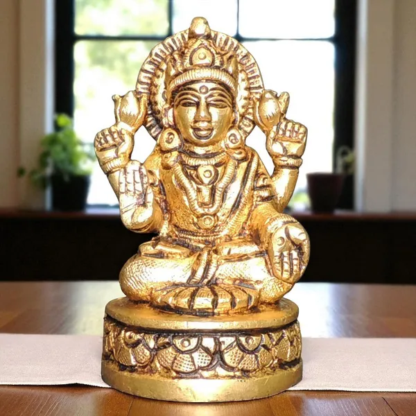 Brass_Showpiece_Laxmi_Ji_God_Idol_Statue_-_2x1.6x3_Inch_(BS1467_L)