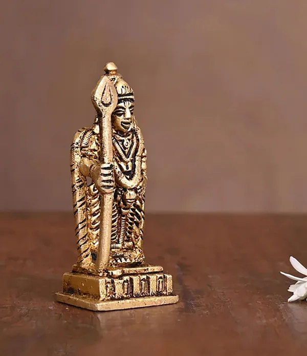 Brass_Showpiece_Kartikeya_God_Idol_Statue_-_1.5x1x3.2_Inch_(BS1473_D)