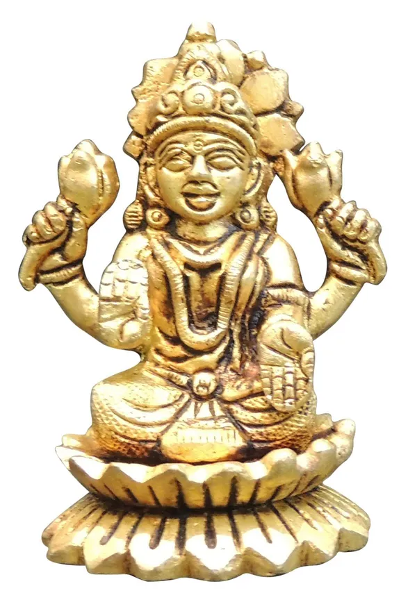 Brass_Showpiece_Laxmi_Ji_God_Idol_Statue_-_2x1.7x3_Inch_(BS1480_L)