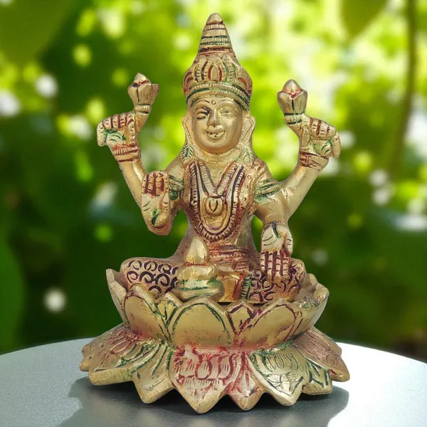 Brass_Showpiece_Laxmi_Ji_God_Idol_Statue_-_3.6x3.5x5_Inch_(BS1484_L)