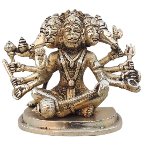 Brass_Showpiece_Panchmukhi_Hanuman_Ji_Statue_idol_-_6.5x3.2x5.5_Inch_(BS1528_G)