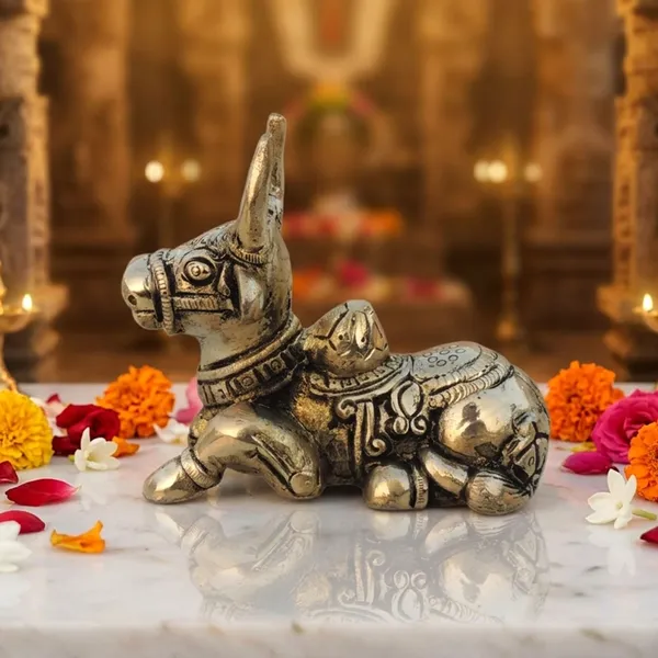 Brass_Showpiece_Nandi_God_Idol_Statue_-_3.7x2x3.2_Inch_(BS1530_E)