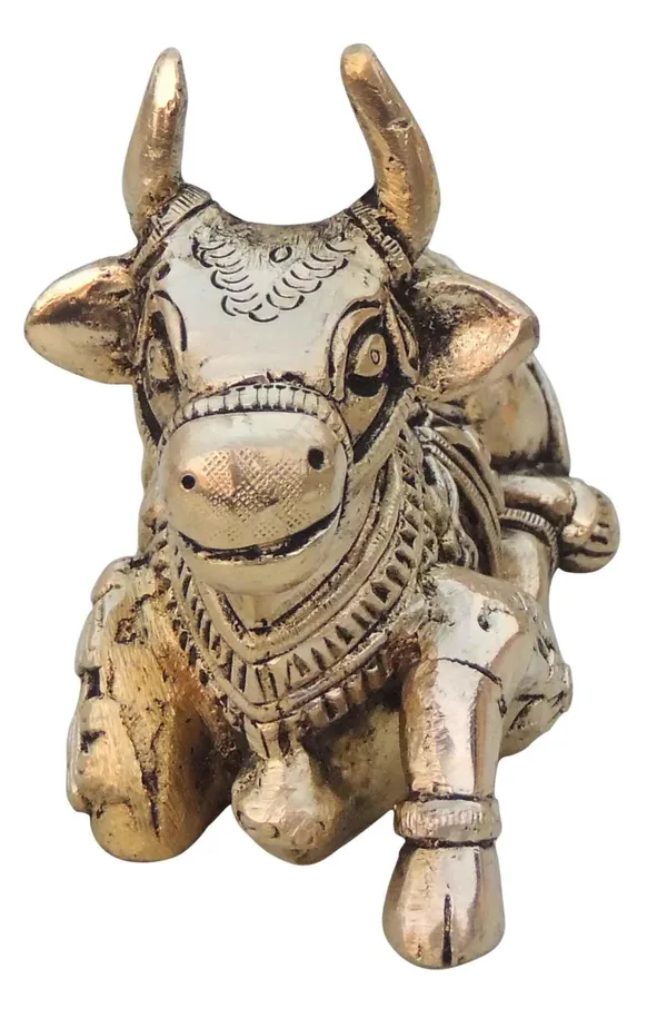 Brass_Showpiece_Nandi_God_Idol_Statue_-_4.5x2.3.7_Inch_(BS1530_G)