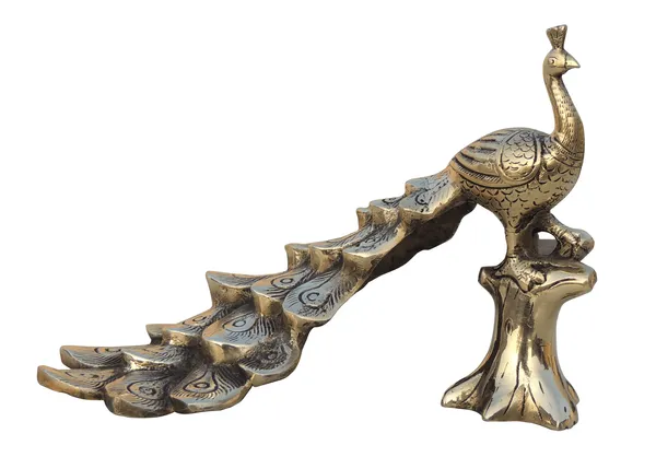 Brass_Home_Decor_Showpiece_Peacock_Statue_-8.5x4.5x6.5_Inch_(BS1542_C)