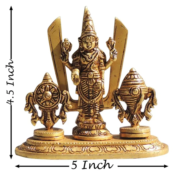 Brass_Shankh_Chakra_Triupati_Balaji_God_Idol_Statue_-_5x2x4.5_Inch_(BS1550_D)