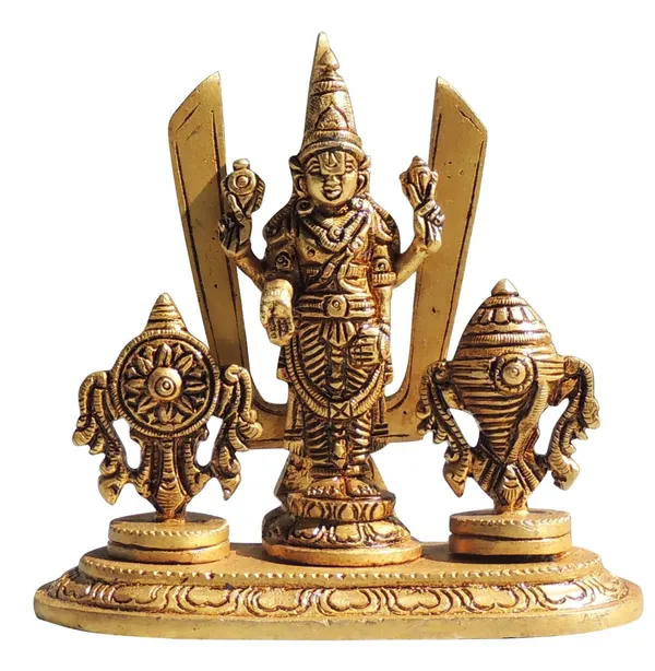 Brass_Shankh_Chakra_Triupati_Balaji_God_Idol_Statue_-_5x2x4.5_Inch_(BS1550_D)