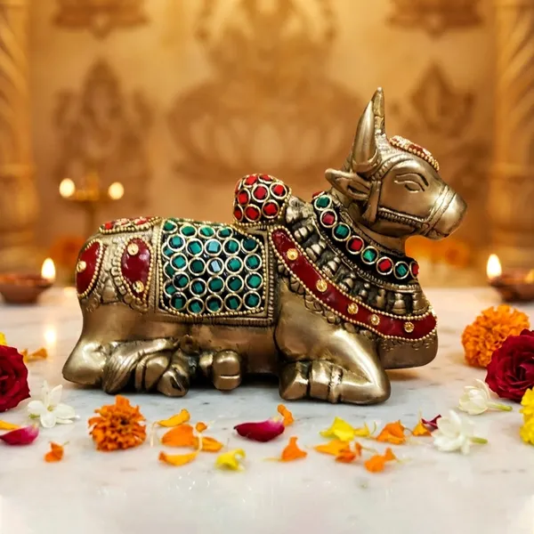 Brass_Showpiece_Nandi_God_Idol_Statue_-_7x3x5_Inch_(BS1565_A)