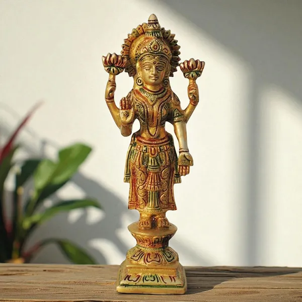 Brass_Showpiece_Laxmi_Colour_God_Idol_Statue_-_3x2.2x9_Inch_(BS1575_L_)