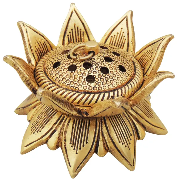 Brass_Showpiece_Flower_Agarbatti_Stand_God_Idol_Statue_-_4x4x2.5_Inch_(BS1580_D)