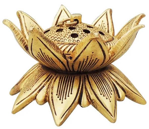 Brass_Showpiece_Flower_Agarbatti_Stand_God_Idol_Statue_-_4x4x2.5_Inch_(BS1580_D)