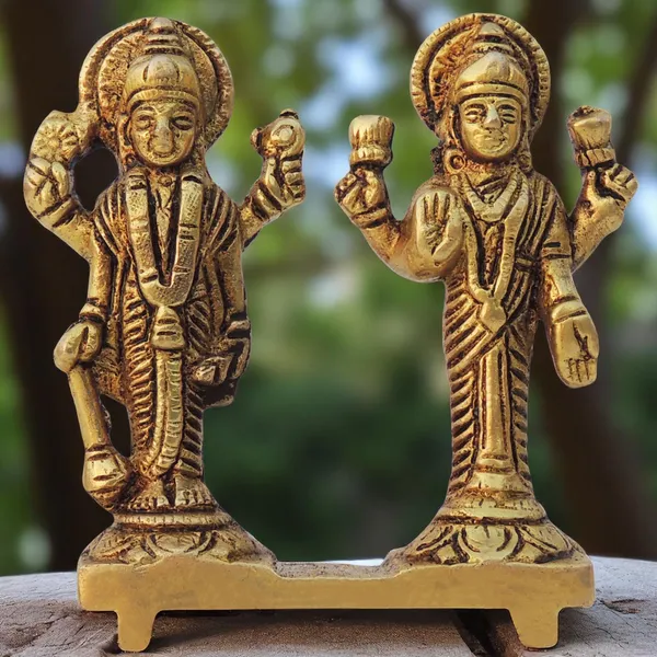Brass_Showpiece_Vishnu_&_Laxmi_Ji_God_Idol_Statue_-_3.2x1x3.2_Inch_(BS1598_B)