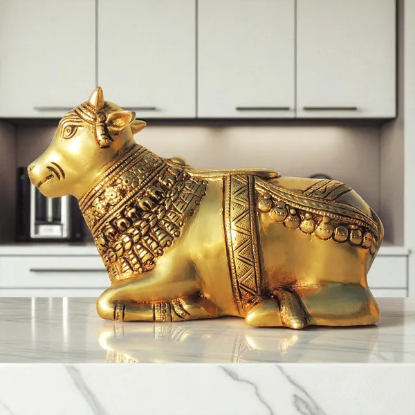 Brass_Showpiece_Nandi_God_Idol_Statue_-_9.5x3.5x5.5_Inch_(BS1606_E)