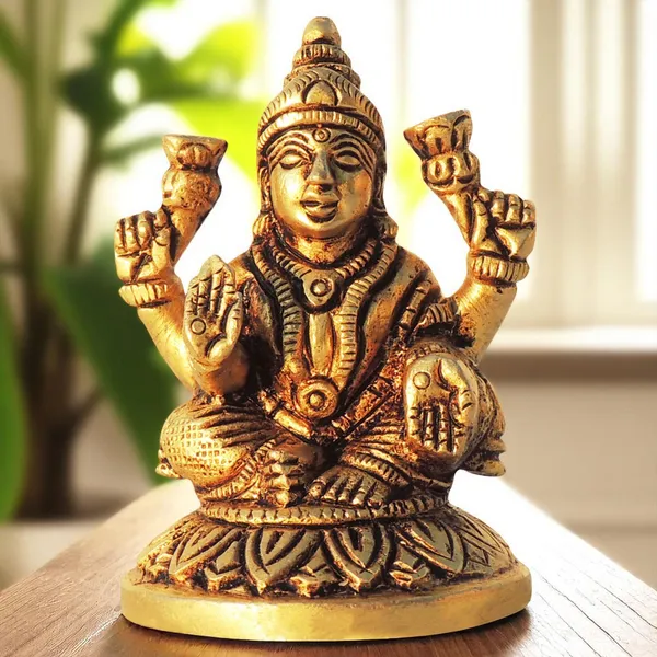 Brass_Showpiece_Laxmi_Ji_God_Idol_Statue_-_2x2x2.5_Inch_(BS1617_L)
