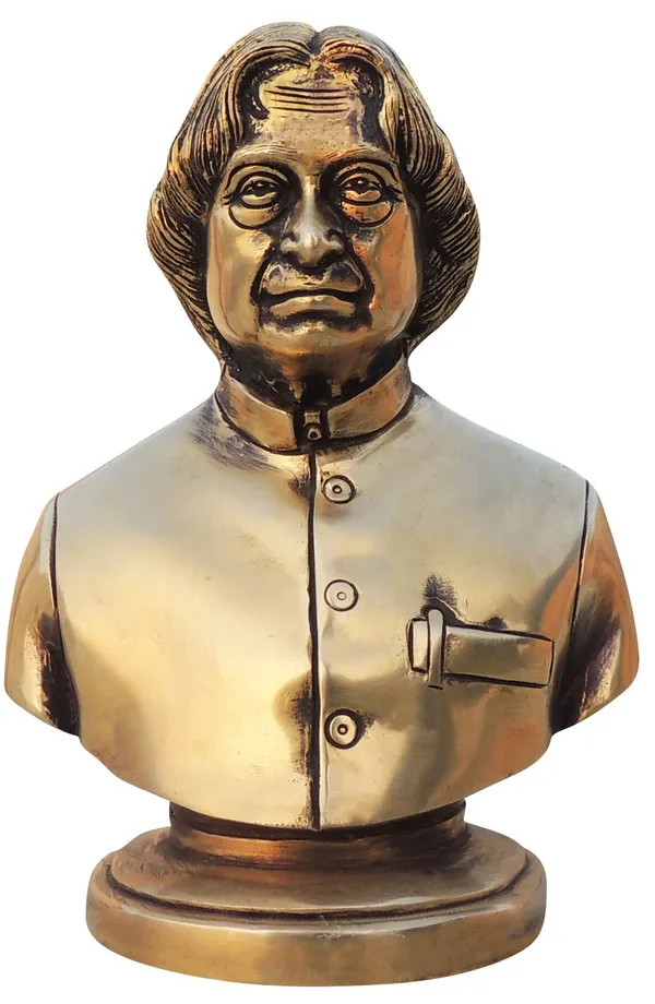 Brass_Showpiece_APJ_Abdul_Kalam_Azad_Statue_-_5.5x3.6x7.5_Inch_(BS1631_F)