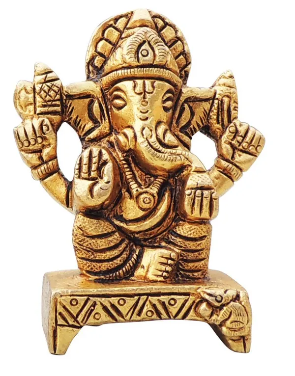 Brass_Showpiece_Ganesh_JiGod_Idol_Statue_-_2x1.2x2.5_Inch_(BS1644_G)