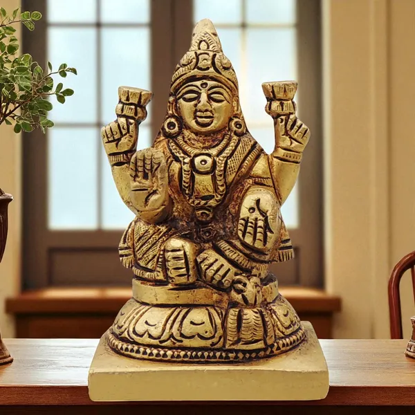 Brass_Showpiece_Laxmi_Round_Base_God_Idol_Statue_-_2x1.6x3.2_Inch_(BS1645_L)
