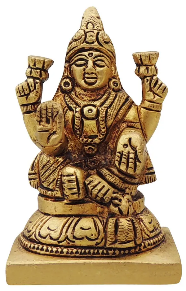 Brass_Showpiece_Laxmi_Round_Base_God_Idol_Statue_-_2x1.6x3.2_Inch_(BS1645_L)