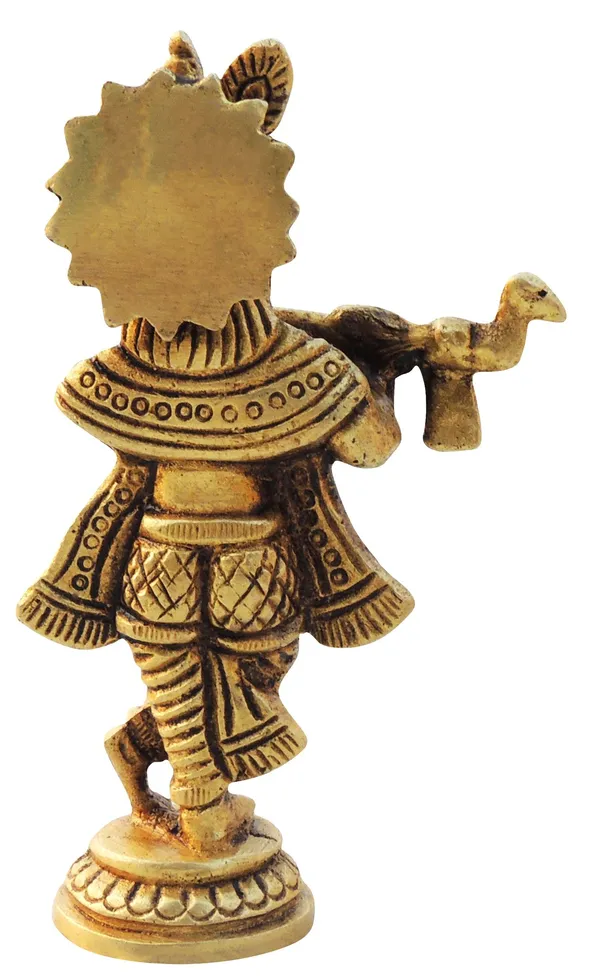 Brass_Showpiece_KrishnaGod_Idol_Statue_-_2x1x3.2_Inch_(BS1672_K)