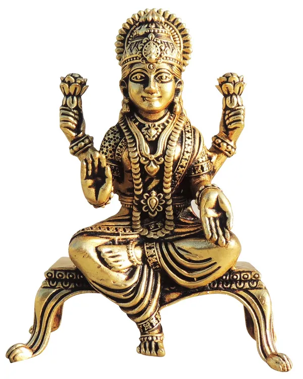 Brass_Showpiece_Laxmi_Ji_God_Idol_Statue,_Made_From_Machine_-_3x1.5x4_Inch_(BS1700_L)