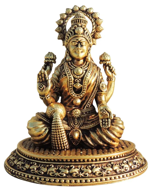 Brass_Showpiece_Laxmi_Ji_God_Idol_Statue,_Made_From_Machine_-_3.7x3.5x4.5_Inch_(BS1703_L)