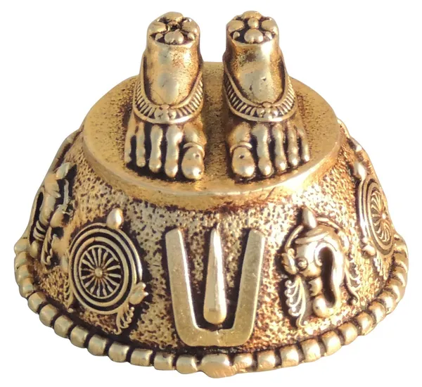 Brass_Showpiece_Charan_Paduka_God_Idol_Statue,_Made_From_Machine_-_2x2x1.2_Inch_(BS1706_C)
