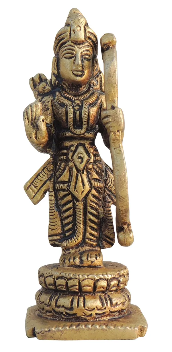 Brass_Showpiece_Ram_Ji_God_Idol_Statue_-_1.1x1.1x3.3_Inch_(BS1709_C)
