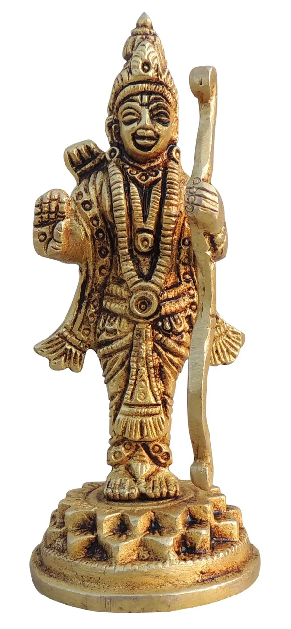 Brass_Showpiece_Ram_Ji_God_Idol_Statue_-_1.7x1.7x4.2_Inch_(BS1709_E)