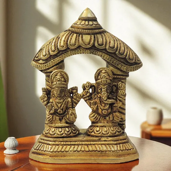 Brass_Showpiece_Laxmi_Ganesh_Mandir_Idol_Statue_-_3x0.7x3.6_Inch_(BS1714_D)