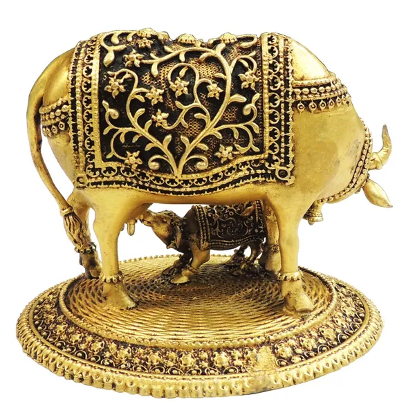 Brass_Showpiece_Cow_God_Idol_Statue_-_4.5x3.2x3.5_Inch_(BS1727_C)