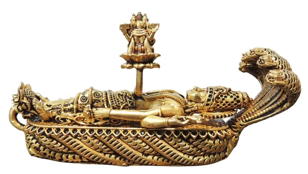 Brass_Showpiece_Vishnu_ji_With_Sheshnaag_Statue,_Made_From_Machine_-_6x2x3_Inch_(BS1729_F)