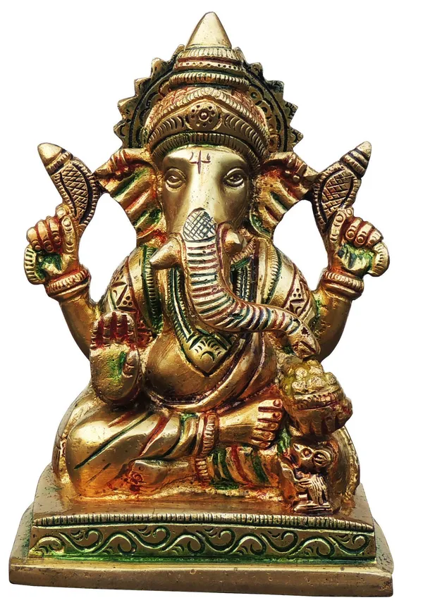 Brass_Showpiece_Ganesh_Ji_God_Idol_Statue_-_4x3.5x5.7_Inch_(BS1746_G)