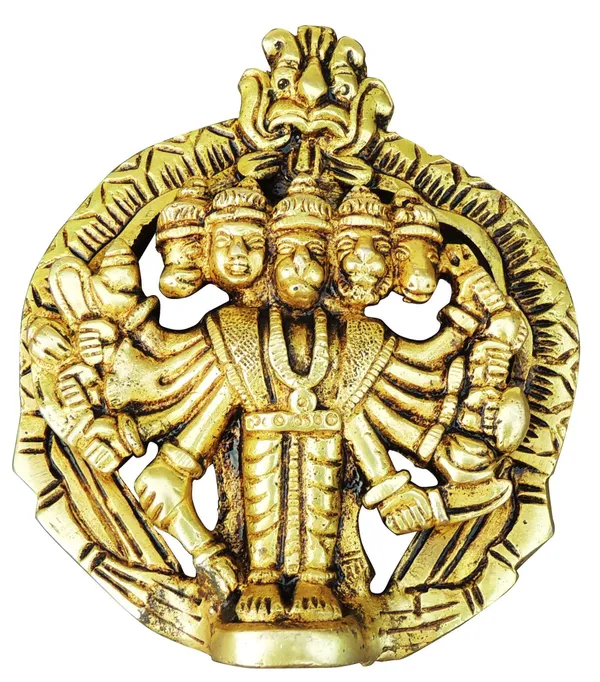 Brass_Showpiece_Panchmukhi_Hanuman_God_Idol_Statue_-_3.5x1x4_Inch_(BS1758_B)