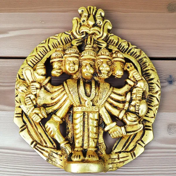 Brass_Showpiece_Panchmukhi_Hanuman_God_Idol_Statue_-_3.5x1x4_Inch_(BS1758_B)