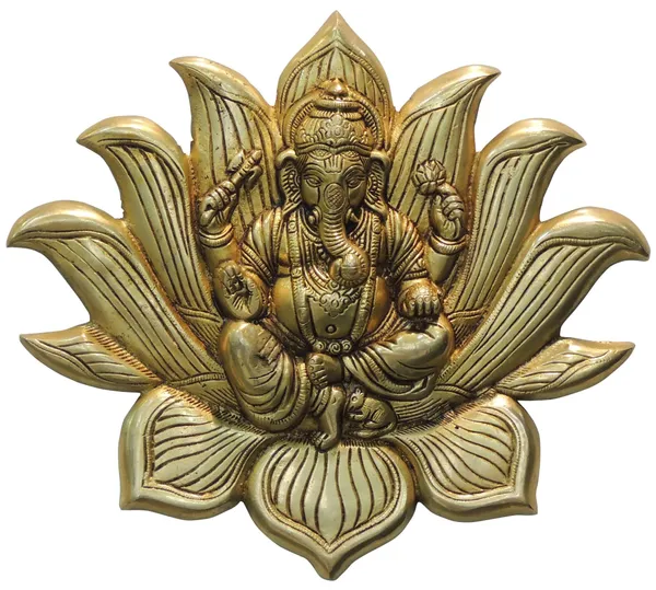 Brass_Showpiece_Kamal_Ganesh_God_Idol_Statue_-_10.5x1x9.5_Inch_(BS1782_G)
