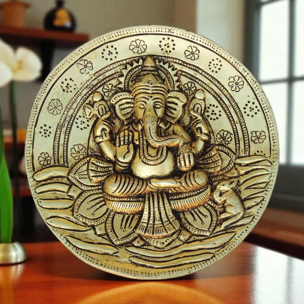 Brass_Showpiece_Wall_Hanging_Ganesh_Ji_God_Idol_Statue_-_7.2x1x7.2_Inch_(BS1795_E)