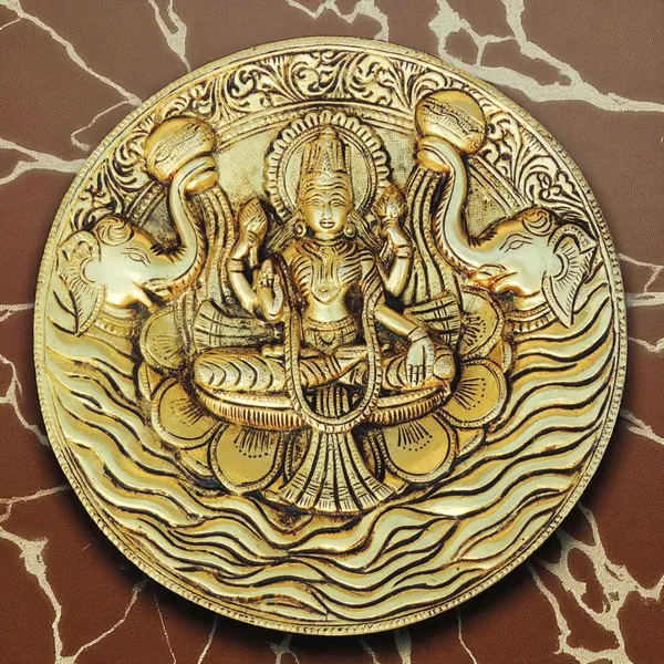 Brass_Showpiece_Wall_Hanging_Laxmi_Ji_God_Idol_Statue_-_7.5x1x7.5_Inch_(BS1796_E)