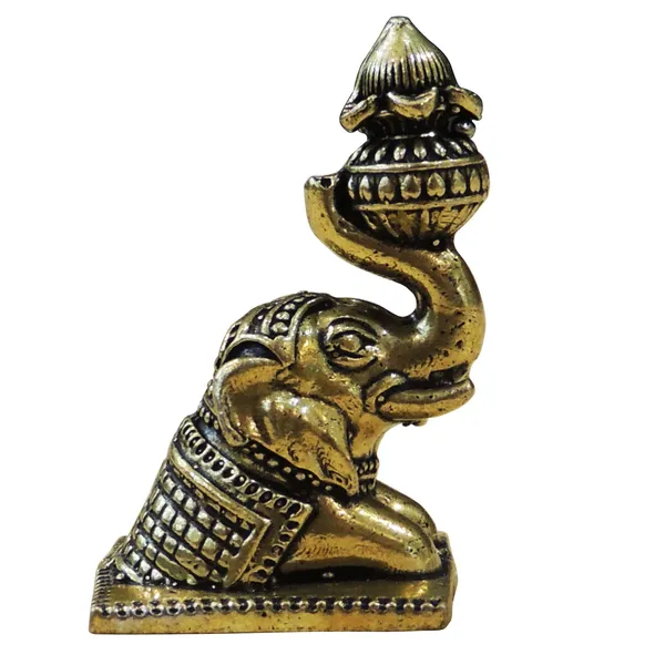 Brass_Showpiece_Elephant_With_Laddu_Statue_-_1.5x1x2_Inch_(BS1857_C)